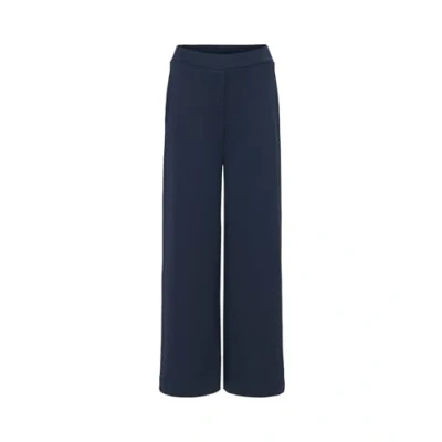 Afbeelding van Opus Mittlere BUNDHÖHE SEHR Weiter Verlauf Trainingsbroek, Dames, Maat: 38, Coal blue