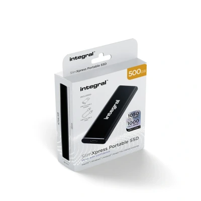 Afbeelding van 500 GB SlimXpress draagbare SSD Integral