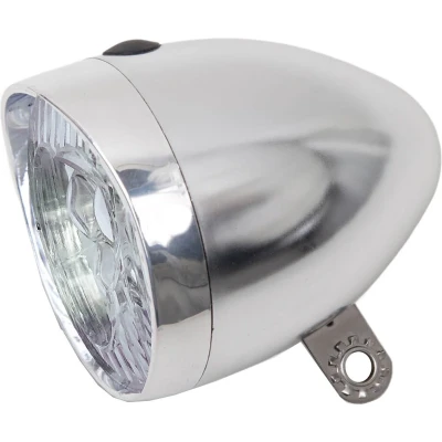 Afbeelding van Lynx Retro koplamp 11 lux led batterij chroom