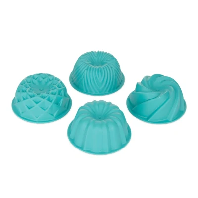 Afbeelding van Nordic Ware Kunststof Mini Bundt Set/2