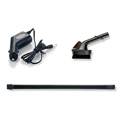 Afbeelding van INVICTUS ONE Accessoireset voor handstofzuiger, 1 borstel 2 in + verlengslang 63 cm adapter de auto, op tv, zwart