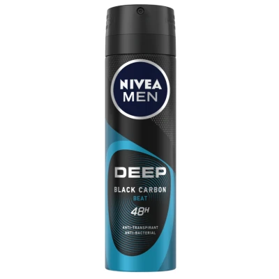 Afbeelding van 3x Nivea Men Deospray Deep Beat 150 ml