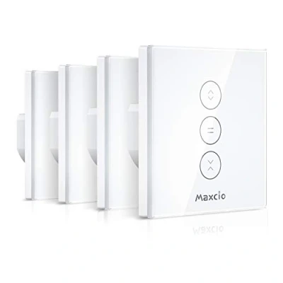 Afbeelding van Maxcio Rolluik timer Smart rolluiken Alexa schakelaar op 1 2 4 (4 stuks)