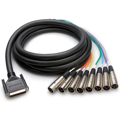 Afbeelding van Hosa DTM 803 DB25 &gt; XLR3M 3m multikabel analoog