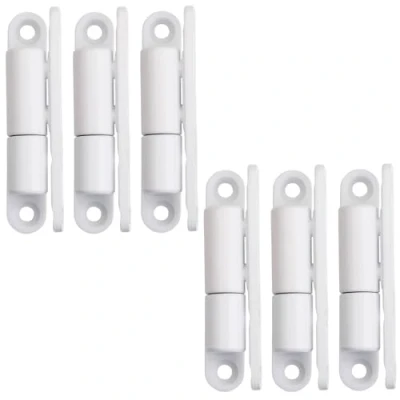 Afbeelding van SOTECH 6 deursscharnieren opschroefscharnier 15 x 83 mm scharnier renovatie voor opschroefbare binnendeuren (wit staal)