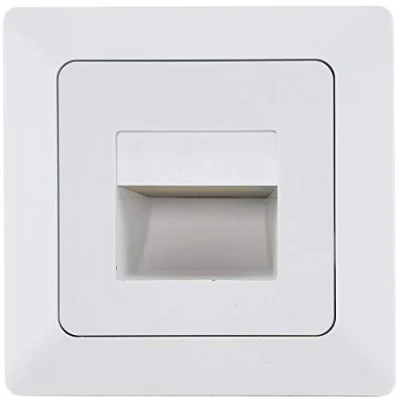 Afbeelding van MILOS LED COB inbouwarmatuur, mat wit met frame