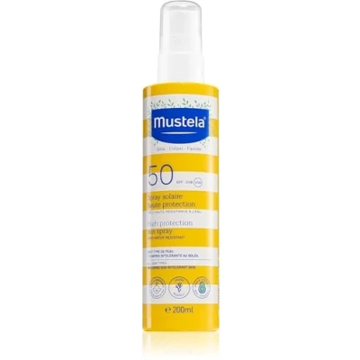 Afbeelding van Mustela Bébé Sol Lait Solaire Ip50+ Spray 200 ml