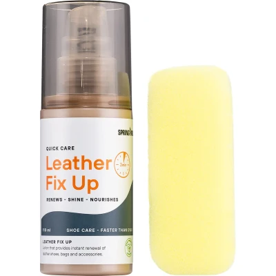 Afbeelding van Springyard Quick Care Leather Fix Up lotion voor glad leer 110ml