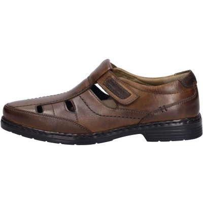 Afbeelding van Josef Seibel Instappers, Heren, Maat: 49, Cognac Leer