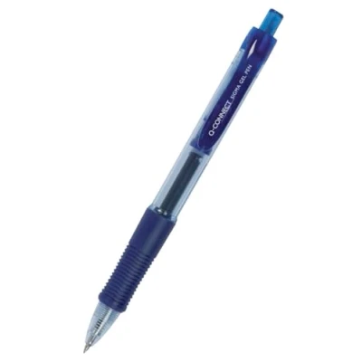 Afbeelding van Q CONNECT Sigma gelpen, 0,5 mm, blauw gelroller