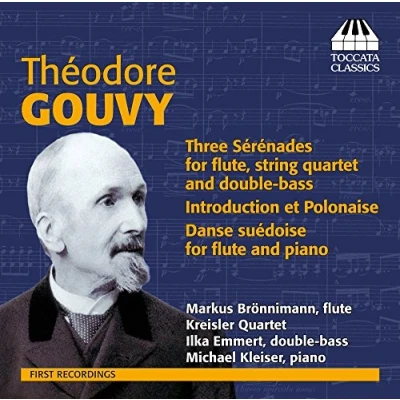 Afbeelding van Markus Brönnimann &amp; Kreisler Quartet Gouvy: Serenades For Flute And Strings (CD)
