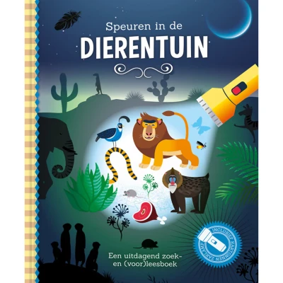 Afbeelding van Lantaarn publishers lees en zoekboek speuren in de dierentuin