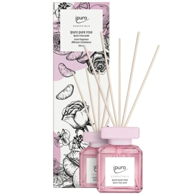 Afbeelding van Ipuro Essentials Pure Rose 100ml geurstokjes