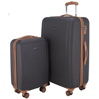 Afbeelding van Wannsee, koffer, handbagage, harde trolley, rolkoffer, reiskoffer, set koffers, HK2028 8277M3 B 82771006, 82771006