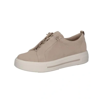 Afbeelding van Caprice Damessneakers, zandsuède, maat 40 EU, zand suède., EU