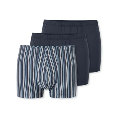 Afbeelding van Schiesser 3 PACK Onderbroeken, Heren, Maat: XXL, Dark blue/blue