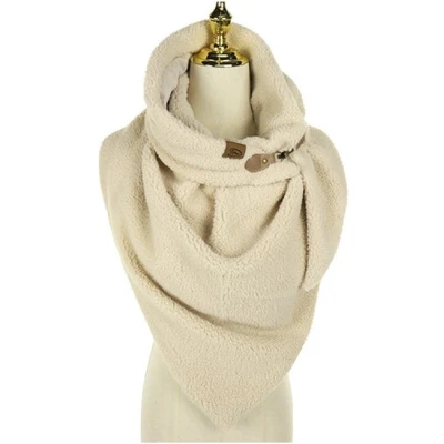Afbeelding van Omslagdoek/Vachtsjaal Teddy Tolosa Naturel Herfst/Winter Trending