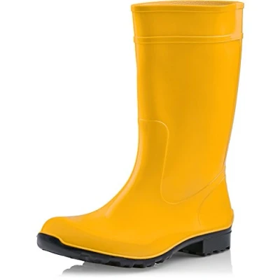 Afbeelding van Ladeheid LA LMG 967 Ilse Dames Regenlaarzen Rubber Hoog PVC Waterdicht Zwart 38