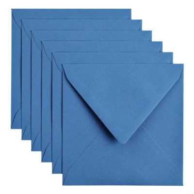 Afbeelding van Envelop Papicolor 140x140mm donkerblauw