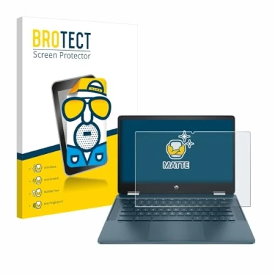 Afbeelding van BROTECT Antireflecterende Beschermfolie voor HP Chromebook x360 (14b cbX) Anti Glare Screen Protector, Mat, Ontspiegelend