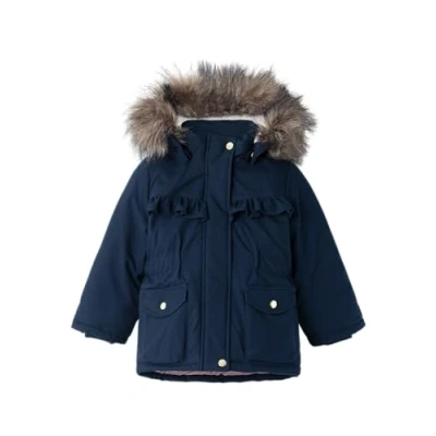 Afbeelding van Name it vest voor meisjes marine maat 4j