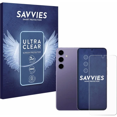 Afbeelding van Savvies Screenprotector voor Samsung Galaxy S24 (Voor+Camera) Folie Beschermfolie transparant (18 Stuks)