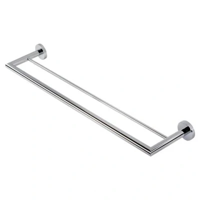 Afbeelding van Handdoekenrek Geesa Nemox Chroom Dubbel 60 cm