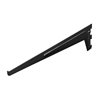 Afbeelding van Plankdrager voor Enkele F rails Zwart 500 mm Per Stuk