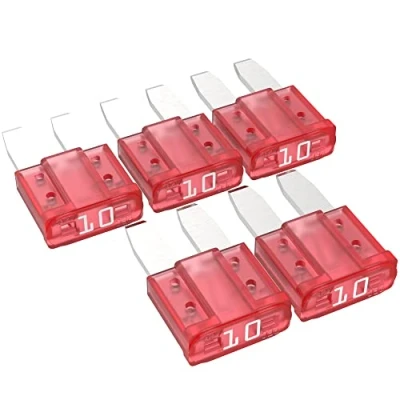 Afbeelding van AUPROTEC Micro 2 autozekeringen platte steekzekeringen MikrOTO II 5 30 A selectie: 10 rood, stuks