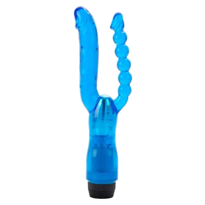 Afbeelding van CalExotics Dual Penetrator Vibrator Vibrators Double Blauw