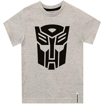 Afbeelding van Transformers Jongens T Shirt Autobot Grijs 146