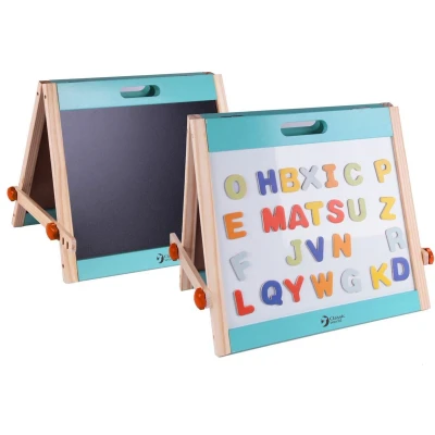 Afbeelding van Classic World Houten Magneet en Krijtbord