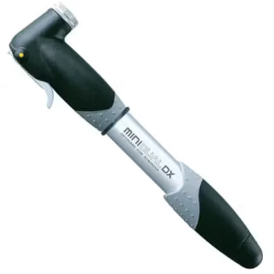 Afbeelding van Topeak Mini Dual DX minipomp BikeTotaal.nl Grijs