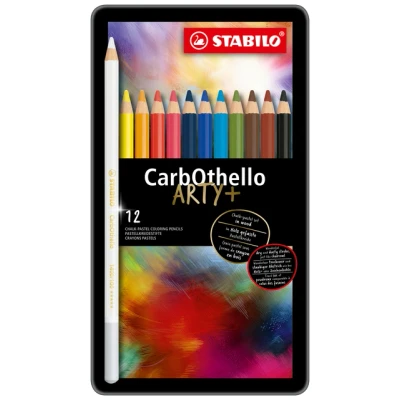 Afbeelding van Stabilo CarbOthello Metalen Doos Kleurpotloden, 12st.