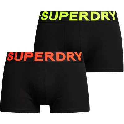 Afbeelding van Superdry Duopak boxers van biologisch katoen Heren Ondergoed