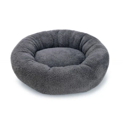 Afbeelding van Kattenmand kavi pluche grijs 45x45x15 cm