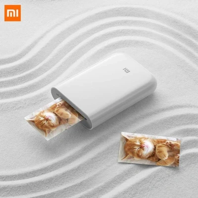 Afbeelding van Xiaomi Mi Portable Photo Printer Draagbare fotoprinter kleur inclusief 5 stuks zink papier