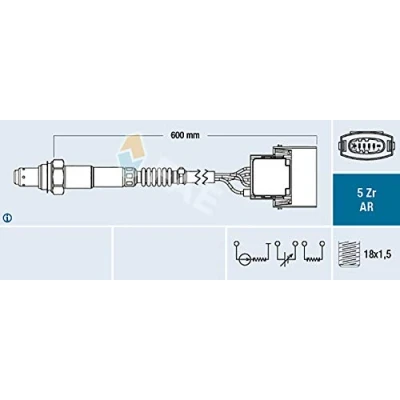 Afbeelding van Fae Lambda sonde 75145