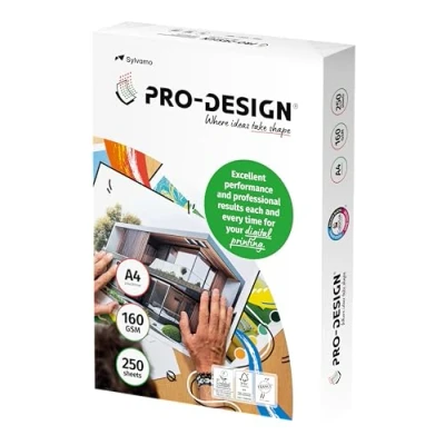 Afbeelding van Pro design 160 gram A4 250 vel proffesional printing papier