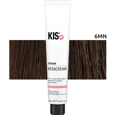 Afbeelding van KIS KeraCream Color Haarverf 100ml 6 MN