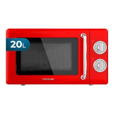 Afbeelding van Cecotec Proclean 3010 Mechanische magnetron, 20 l, retro, 700 W, 6 standen, timer tot 30 minuten, ontdooimodus, vintage design i