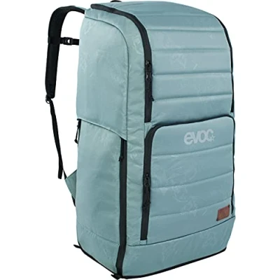 Afbeelding van EVOC GEAR BACKPACK 90, veelzijdige wandelrugzak (stabiele tas, comfortabele trekkingrugzak, rugzak met veel opbergruimte, afmetingen: 27 x 70 40 cm, volume: 90 l), Staal