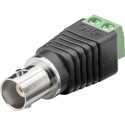 Afbeelding van Goobay Terminal Block 2 pins &gt; BNC socket schroefmontage