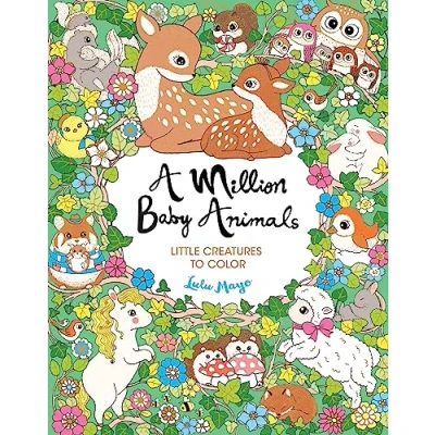 Afbeelding van A Million Baby Animals: Little Creatures to Color