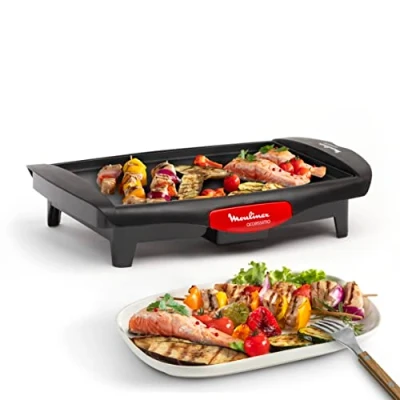 Afbeelding van MOULINEX Accessimo Plancha CB560811 1800 W Zwart