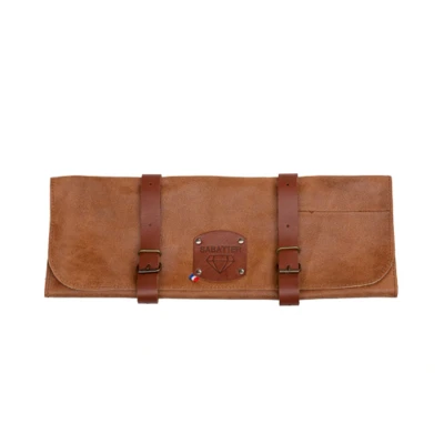 Afbeelding van Diamant Sabatier Bon Cuir messenmap 5 vakken leer cognac