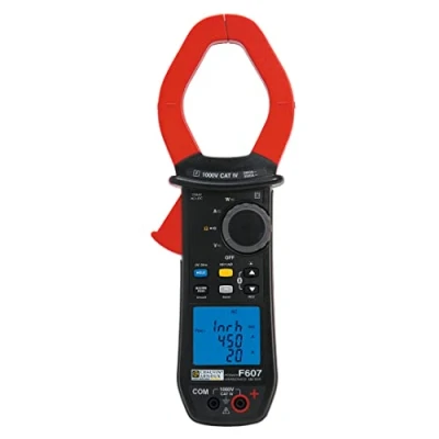Afbeelding van Chauvin Arnoux F607 Stroomtang Digitaal Datalogger CAT IV 1000 V Weergave (counts): 10000