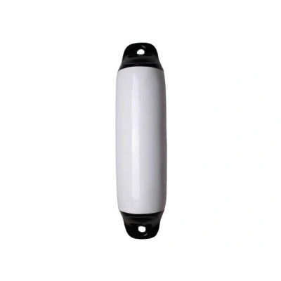 Afbeelding van Stootwil wit 90x30cm zk6 zwarte kop