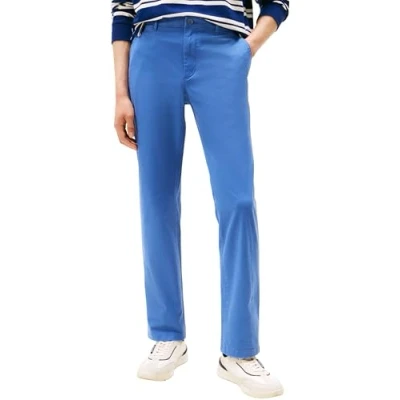 Afbeelding van Tommy Hilfiger Heren CORE Denton Essential Twill MW0MW40262 Chino, Blauw (Angora Blauw), 29W/34L, Blue), 29W / 34L