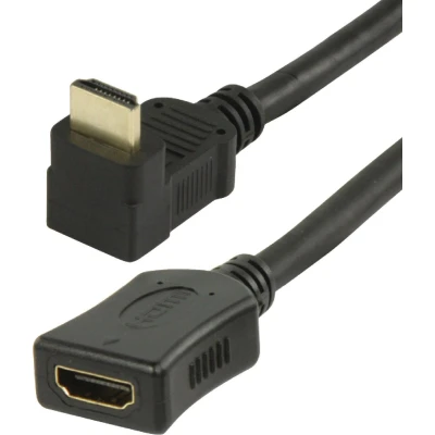 Afbeelding van HDMI adapter 90 haaks naar beneden versie 1.4 (4K 30Hz) 0,15 meter